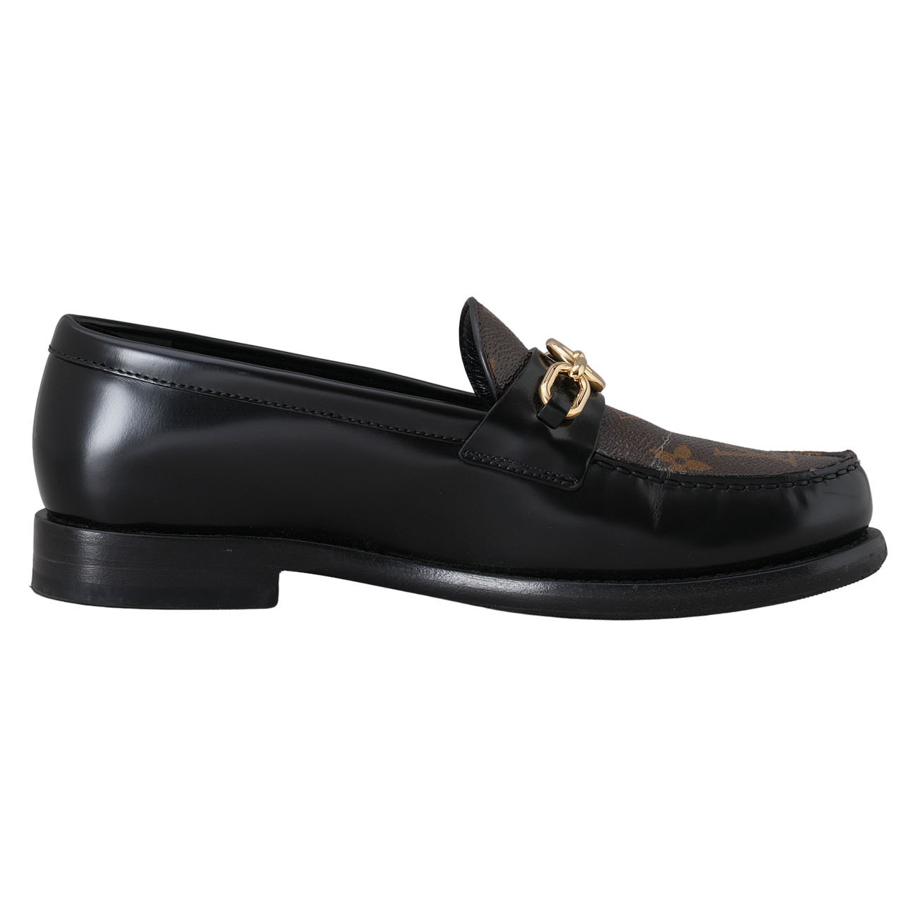 LOUIS VUITTON(USED)루이비통 1ABPL4 체스 플랫 로퍼 #35.5